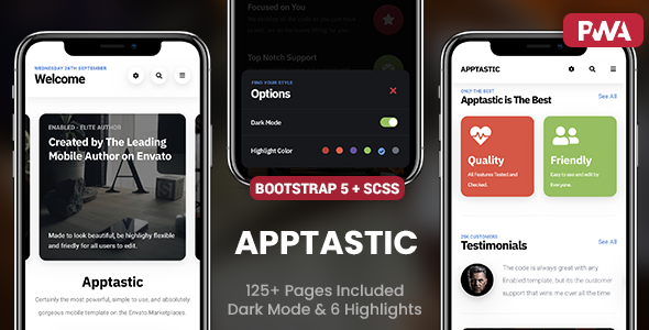 Apptastic Mobile - Mobile Site Templates