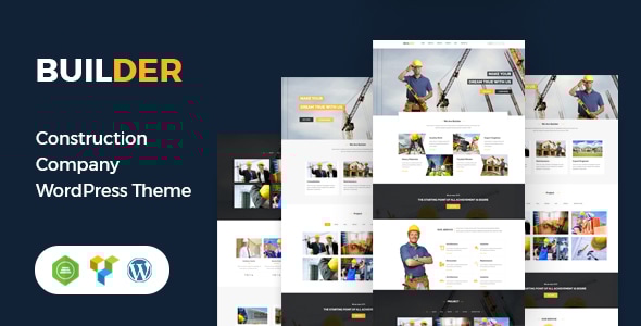 Builder - Construction WordPress Theme - Business Corporate
