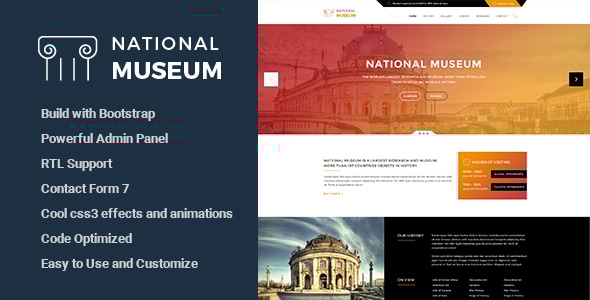 Museum - Responsive WordPress Theme - Miscellaneous WordPress