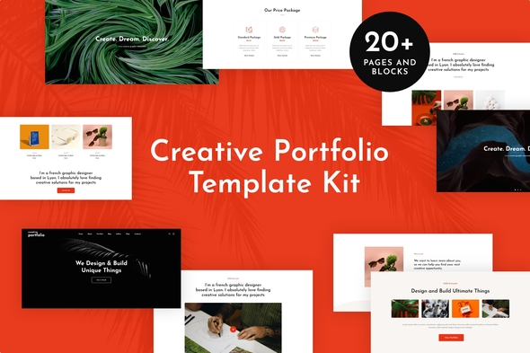 Helion - Creative Portfolio Elementor Template Kit - Creative & Design Elementor