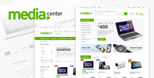 MediaCenter - Electronics Store WooCommerce Theme - WooCommerce eCommerce