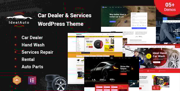 IdealAuto - Car Dealer & Services WordPress Theme - Business Corporate