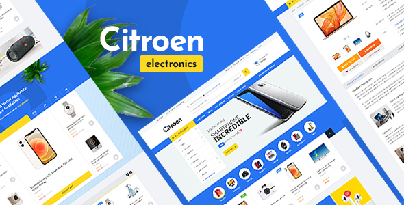 Citroen - Electronics Store HTML Template - Shopping Retail