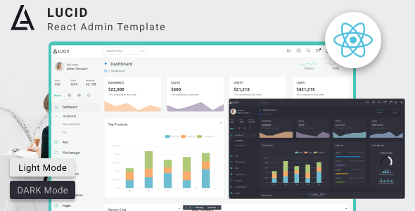 LUCID | ReactJs + Bootstrap Admin Dashboard Template - Admin Templates Site Templates