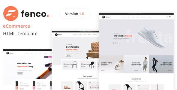 Fenco - eCommerce HTML Template - Shopping Retail