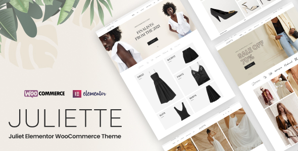 Juliette - Elementor WooCommerce Theme - WooCommerce eCommerce