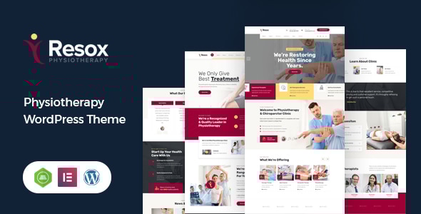 Resox - Physiotherapy WordPress Theme - Health & Beauty Retail