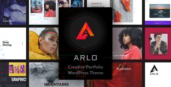 Arlo | Portfolio WordPress Theme - Portfolio Creative