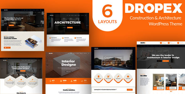 Dropex - Architecture WordPress Theme - Business Corporate