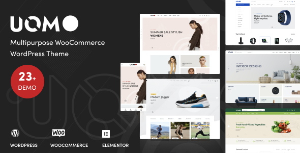 Uomo - Multipurpose WooCommerce WordPress Theme - WooCommerce eCommerce