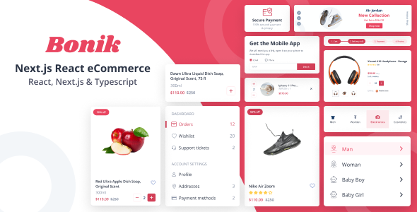 Bonik - NextJS eCommerce Template - Shopping Retail