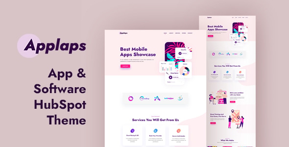 Applaps – App Software HubSpot theme - Miscellaneous HubSpot CMS Hub