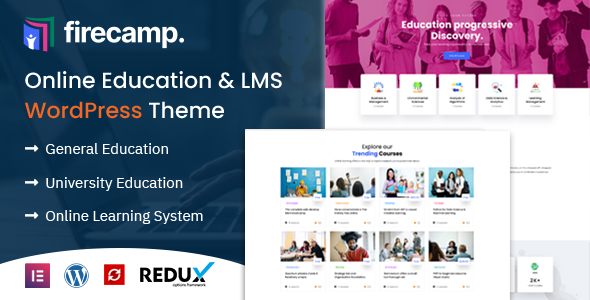 Firecamp - Education WordPress Theme - Education WordPress