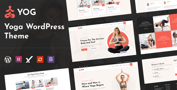 Yog - Modern Yoga & Fitness WordPress Theme - Health & Beauty Retail