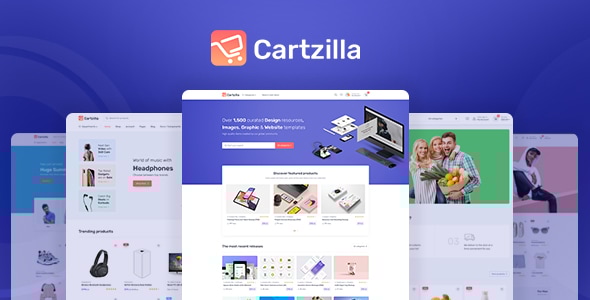 Cartzilla - Digital Marketplace & Grocery Store WordPress Theme - WooCommerce eCommerce