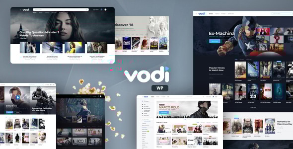 Vodi - Video WordPress Theme for Movies & TV Shows - Film & TV Entertainment