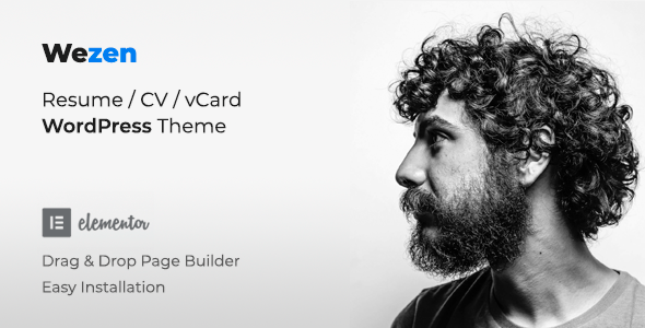 Resume Theme - Portfolio Creative