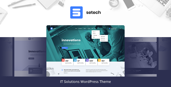 Setech - IT Services and Solutions WordPress Theme - Software Technology
