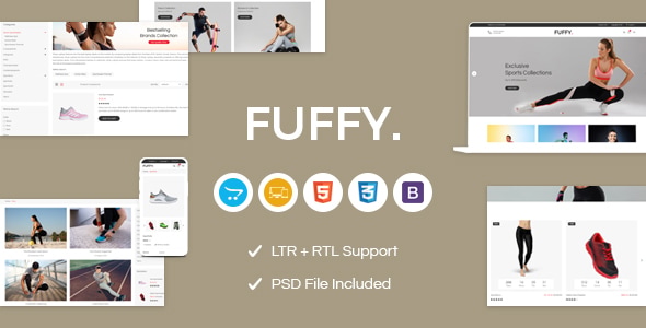 Fuffy - Sports OpenCart Theme - OpenCart eCommerce