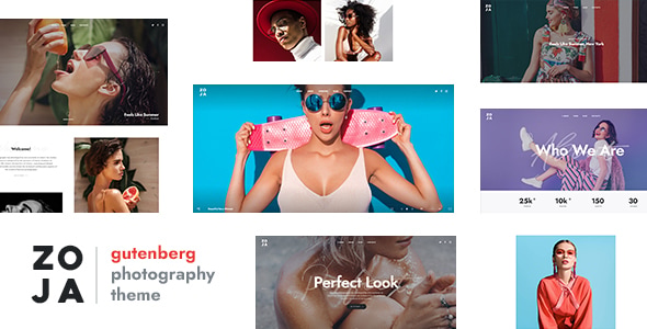 Zoja - Photography WordPress Theme - Photography Creative