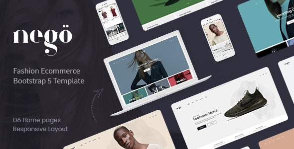 Nego - Fashion Minimal Website Template HTML Version - Fashion Retail