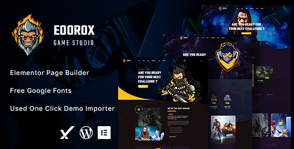 Eoorox - Gaming and eSports WordPress Theme - Entertainment WordPress