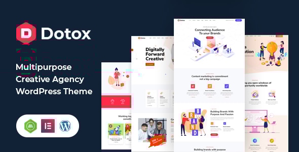 Dotox - Multipurpose Creative Agency WordPess Theme - Creative WordPress