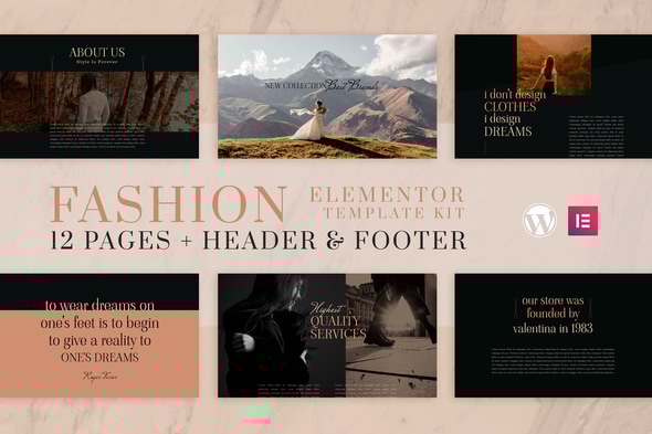 FAVAS - WooCommerce Elementor Template Kit - Fashion & Beauty Elementor