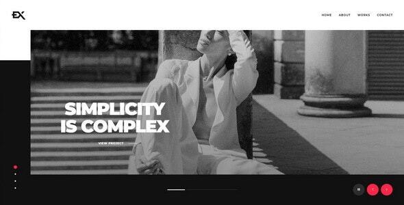 Bigex - Portfolio WordPress Theme - Portfolio Creative