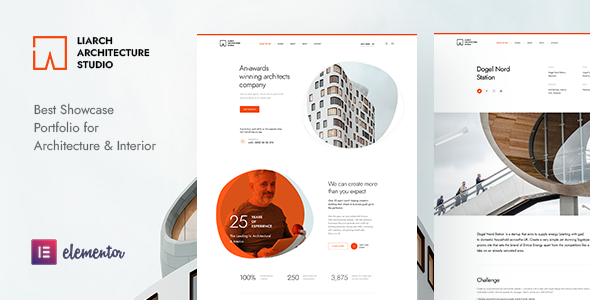 Liarch - Architecture & Interior WordPress Theme - Business Corporate