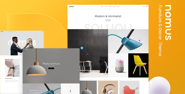 Nomus – Furniture & Decor WooCommerce WordPress Theme - WooCommerce eCommerce