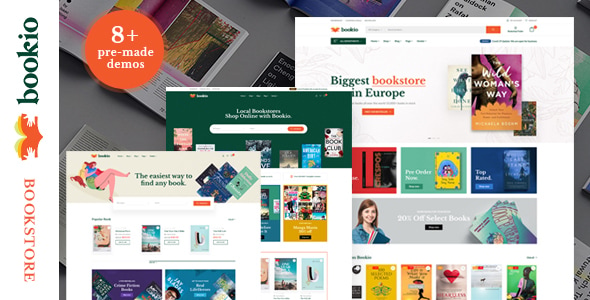 Bookio – Kitap Mağazası WooCommerce WordPress Teması - WooCommerce eCommerce