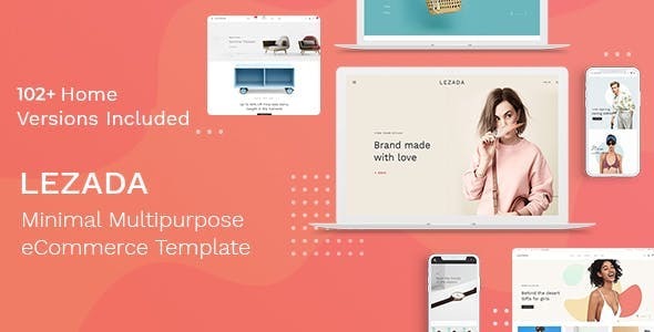 Lezada - Multipurpose eCommerce HTML Template with multi vendor - Shopping Retail