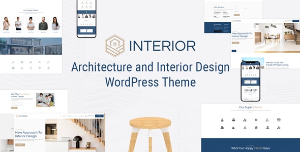 Interior - Architecture and Interior Design WordPress Theme - Portfolio Creative