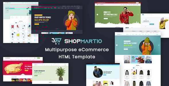 ShopMartio - eCommerce Shop Responsive HTML Template by kamleshyadav