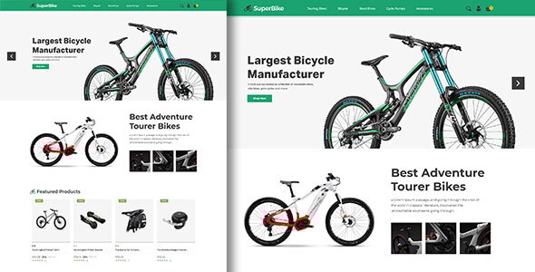 SuperBike - Bicycle Magento Theme - Shopping Magento
