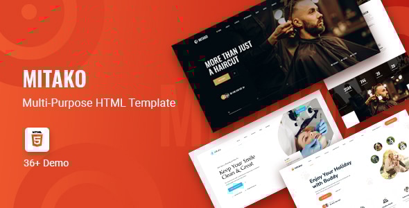 Mitako - Multipurpose HTML Template - Business Corporate