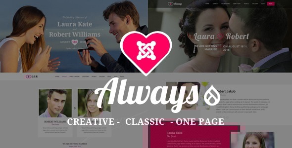 Always - Responsive Drupal 9 Wedding Theme - Events Entertainment