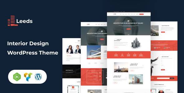 Leeds - Interior Design WordPress Theme - Business Corporate