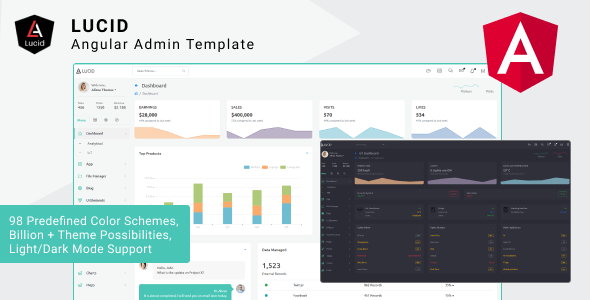 LUCID | Angular 18+, 17, 16, and 15 Admin Dashboard Template - Admin Templates Site Templates