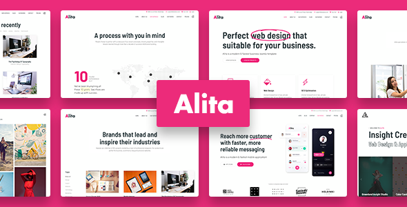Alita - Web Studio WordPress Theme - Portfolio Creative