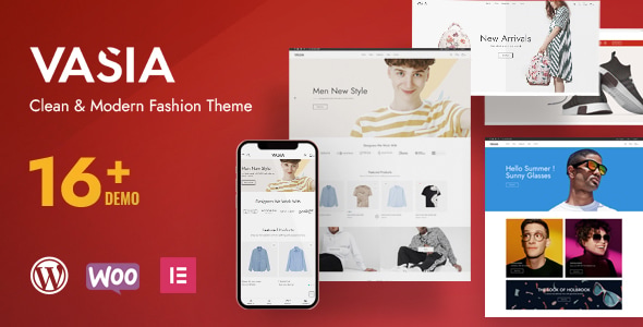 Vasia - Multipurpose eCommerce WordPress Theme - WooCommerce eCommerce