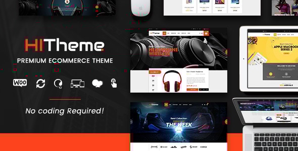 HiTheme - Digital Store & Fashion Shop WordPress WooCommerce Theme (Mobile Layout Ready) - WooCommerce eCommerce