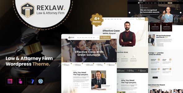Rexlaw – Legal Advisor & Consulting WordPress Theme - Business Corporate