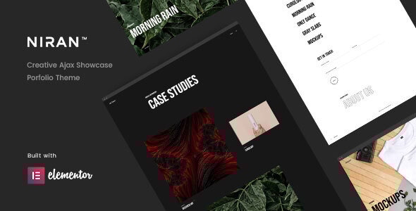 Niran - Creative Portfolio WordPress Theme - Creative WordPress