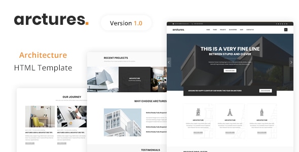 Arctures - Architecture & Interior HTML Template - Business Corporate