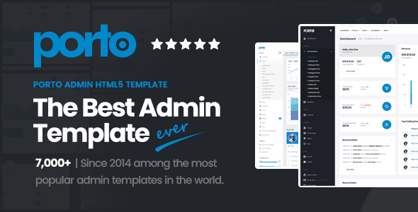 Porto Admin - Responsive HTML5 Template - Admin Templates Site Templates