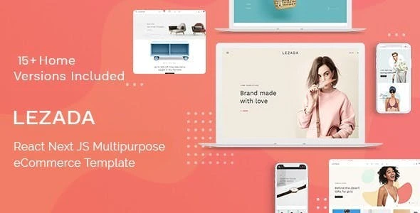 Lezada - React Next JS Multipurpose eCommerce Template with Multi Vendor - Fashion Retail