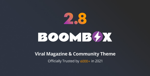 BoomBox — Viral Magazine WordPress Theme - News / Editorial Blog / Magazine