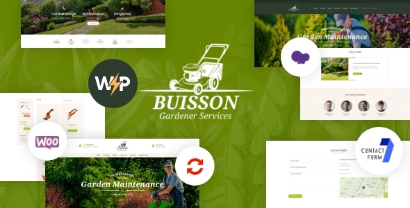 Buisson | Gardening & Landscaping WordPress Theme - Retail WordPress